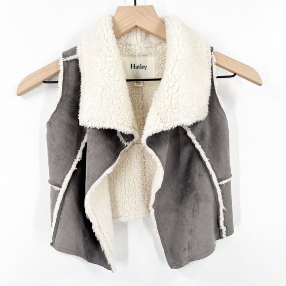Hatley Faux Sherpa Soft Boho Vest - Picture 1 of 9